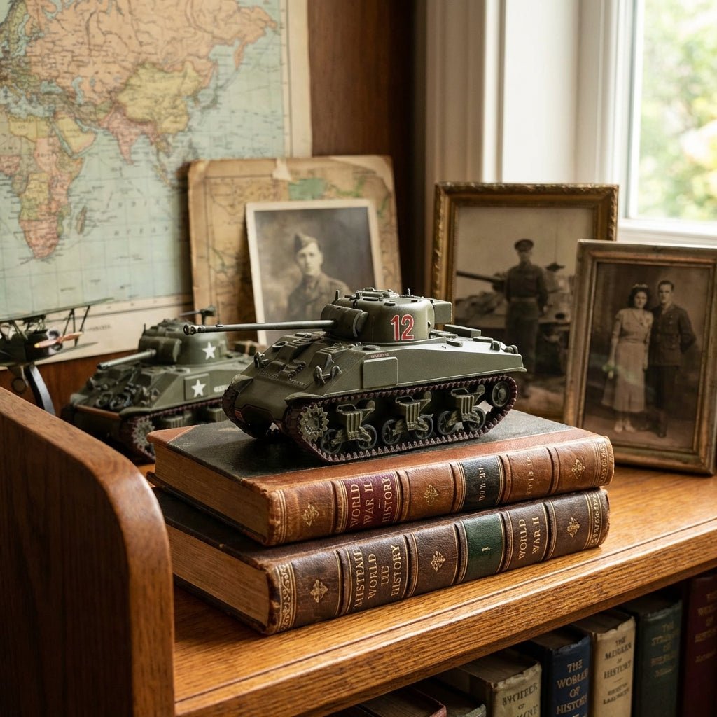 Sherman Firefly Model™ - Iconic WWII Collector's Piece free shipping USA - Rapid Vehicles