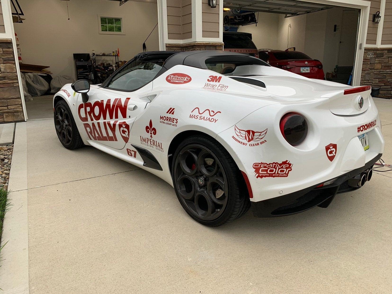 Sidemarker Tint Alfa Romeo 4C - 2015+ - Rapid Vehicles