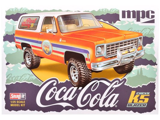 Skill 1 Model Kit Chevrolet K5 Blazer "Coca - Cola" 1/25 Scale Model by MPC free shipping USA - Rapid Vehicles