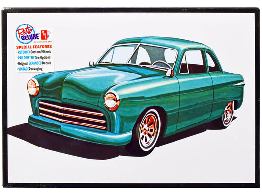 Skill 2 Model Kit 1949 Ford Coupe "The 49'er" 3 - in - 1 Kit 1/25 Scale Model by AMT free shipping USA - Rapid Vehicles