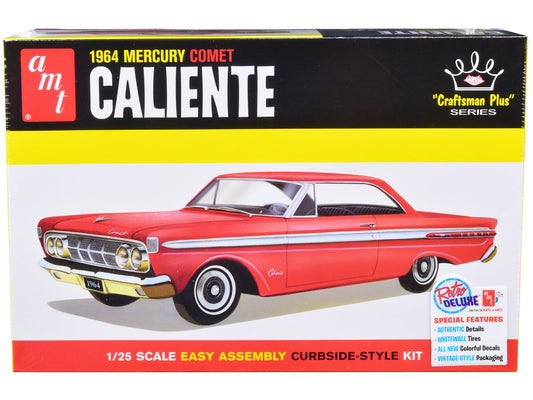 Skill 2 Model Kit 1964 Mercury Comet Caliente "Craftsman Plus" Series 1/25 Scale Model by AMT free shipping USA - Rapid Vehicles