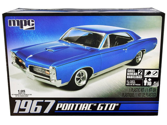 Skill 2 Model Kit 1967 Pontiac GTO 1/25 Scale Model by MPC free shipping USA - Rapid Vehicles