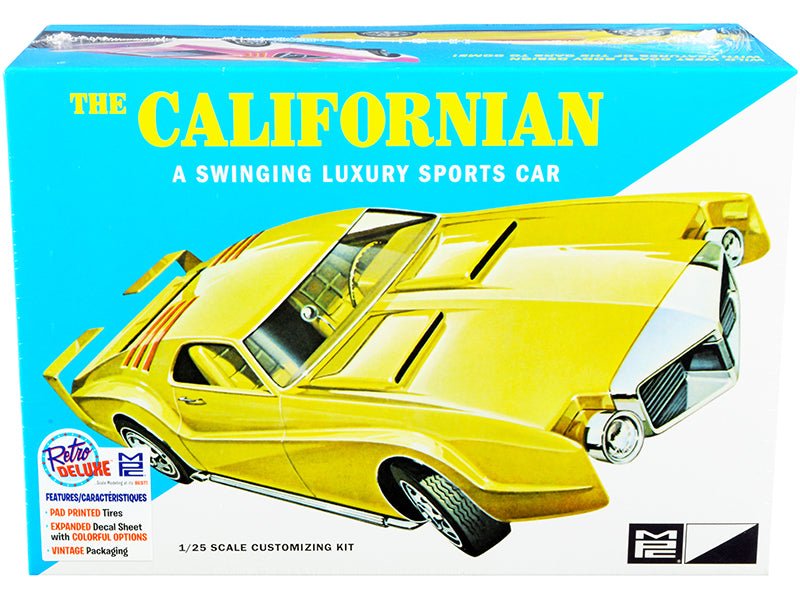 Skill 2 Model Kit 1968 Oldsmobile Toronado Custom "The Californian" 1/25 Scale Model by MPC free shipping USA - Rapid Vehicles