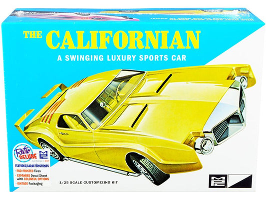 Skill 2 Model Kit 1968 Oldsmobile Toronado Custom "The Californian" 1/25 Scale Model by MPC free shipping USA - Rapid Vehicles