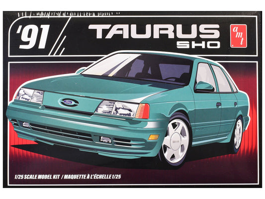 Skill 2 Model Kit 1991 Ford Taurus SHO 1/25 Scale Model by AMT free shipping USA - Rapid Vehicles