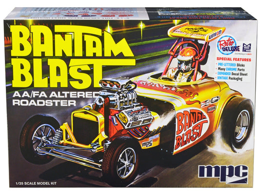 Skill 2 Model Kit "Bantam Blast" AA/FA Altered Roadster/Dragster 1/25 Scale Model by MPC free shipping USA - Rapid Vehicles