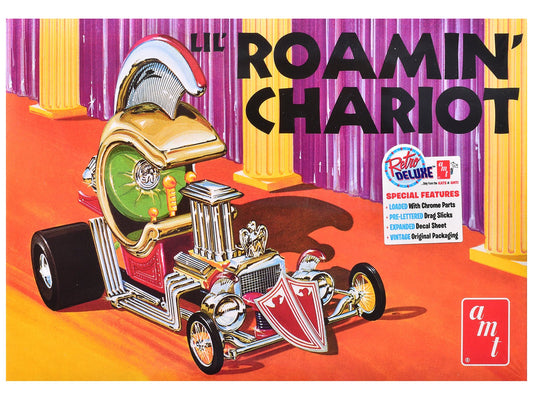 Skill 2 Model Kit "Lil' Roamin'" Chariot Show Rod 1/25 Scale Model by AMT free shipping USA - Rapid Vehicles