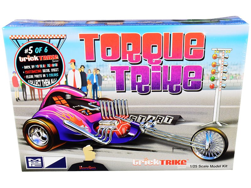 Skill 2 Model Kit Torque Trike "Trick Trikes" Series 1/25 Scale Model by MPC free shipping USA - Rapid Vehicles