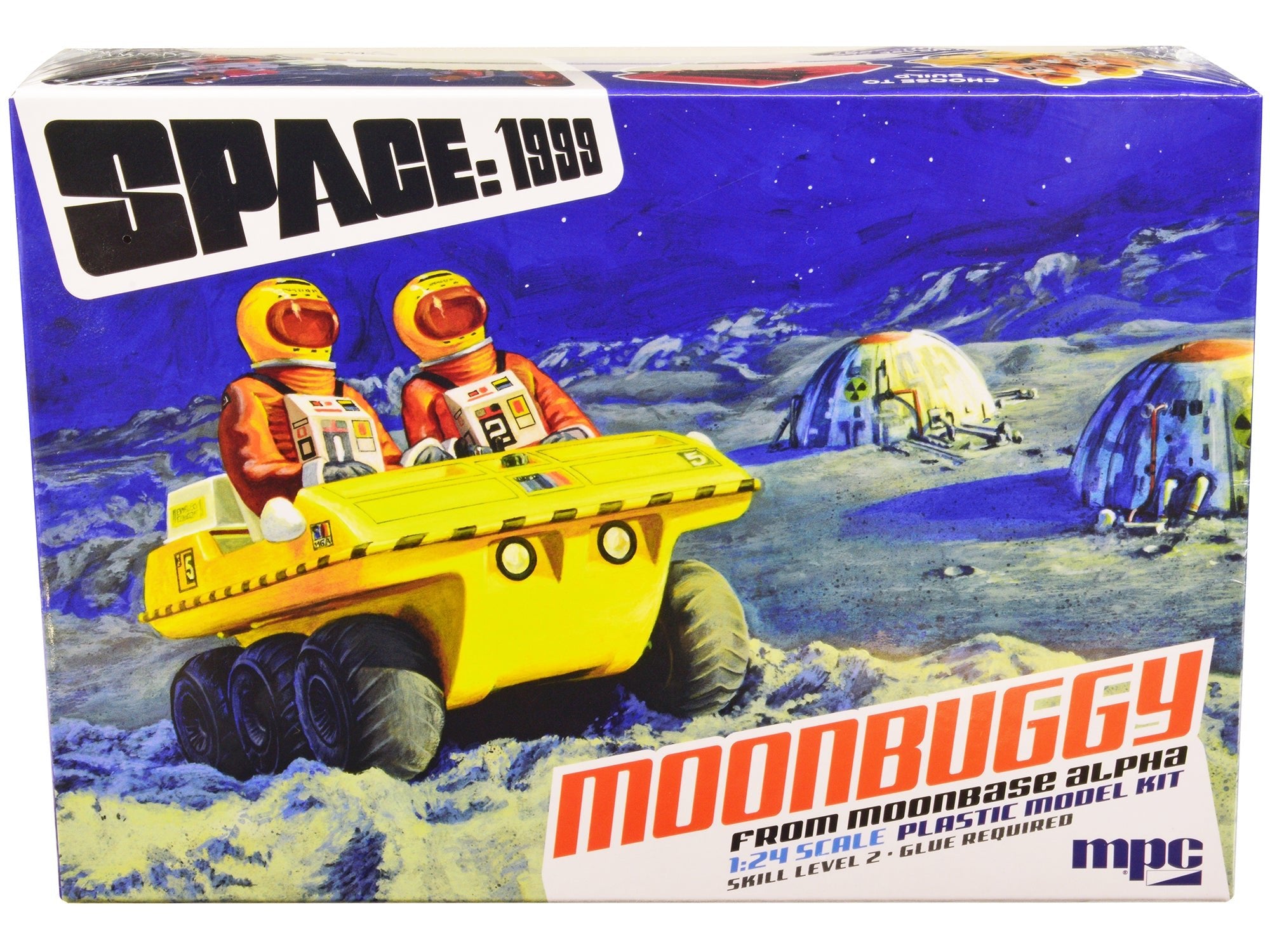 Skill 2 Moonbuggy/Amphicat 6-Wheeled ATV "Space: 1999" (1975-1977) TV Show 2-in-1 Model Kit 1/24 Scale Model by MPC free shipping USA - Rapid Vehicles