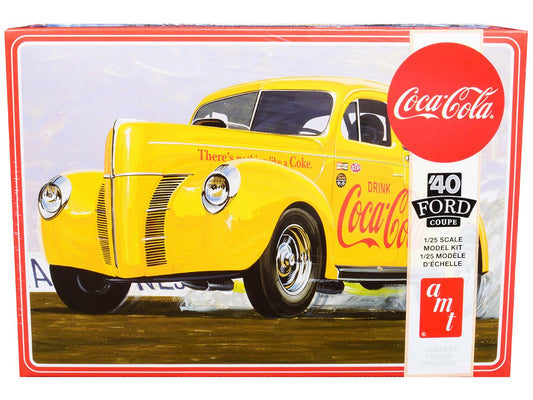 Skill 3 Model Kit 1940 Ford Coupe "Coca - Cola" 1/25 Scale Model by AMT free shipping USA - Rapid Vehicles