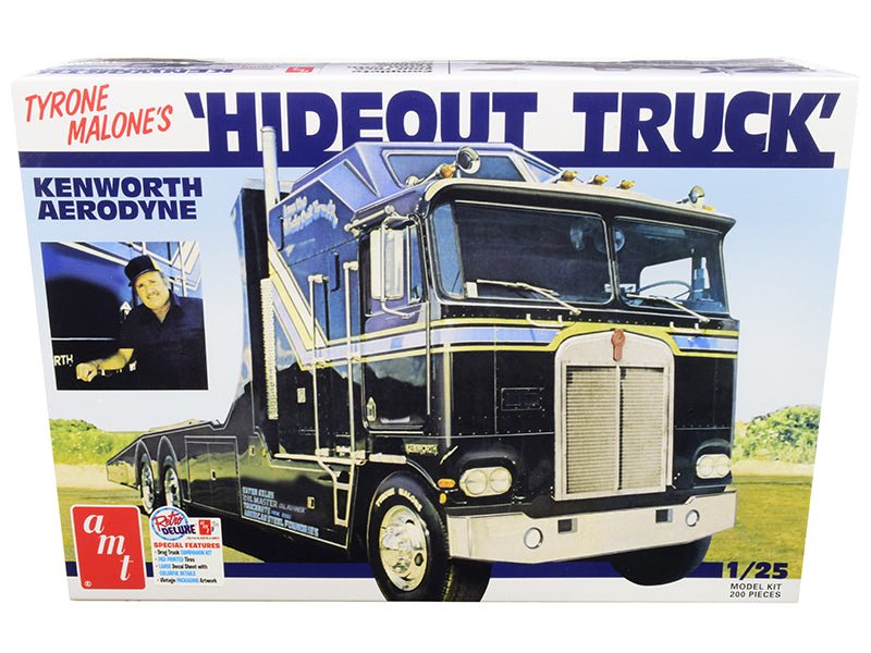 Skill 3 Model Kit Tyrone Malone's Kenworth Aerodyne "Hideout Truck" 1/25 Scale Model by AMT free shipping USA - Rapid Vehicles