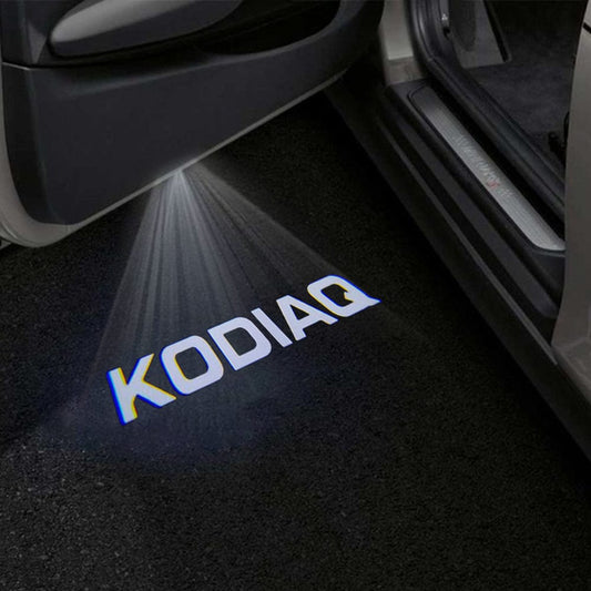 Skoda Kodiaq Premium Door Puddle Lights Various Designs 2016-2026