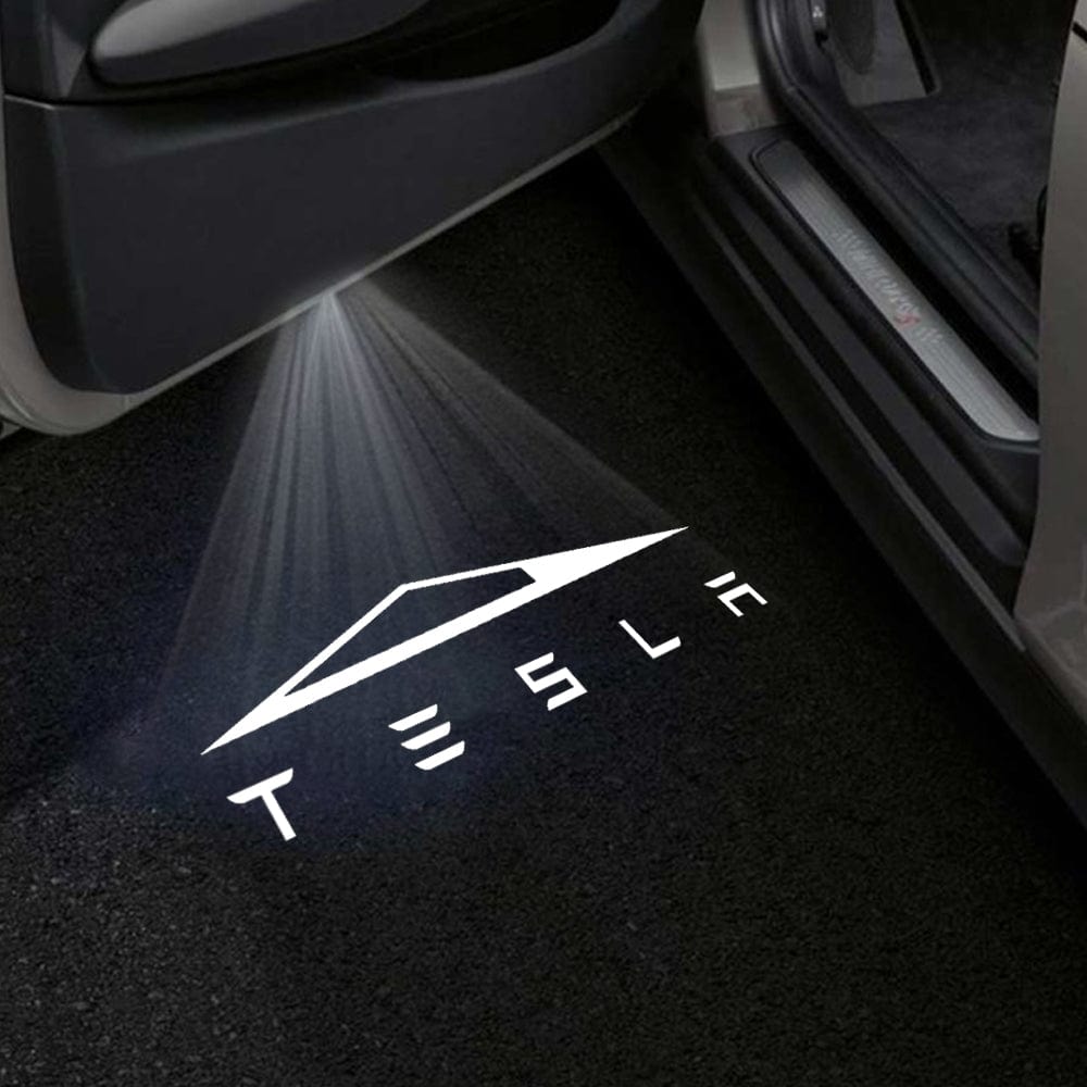 Premium LED Door Projector Puddle Lights TESLA Cybertruck 2024-2026