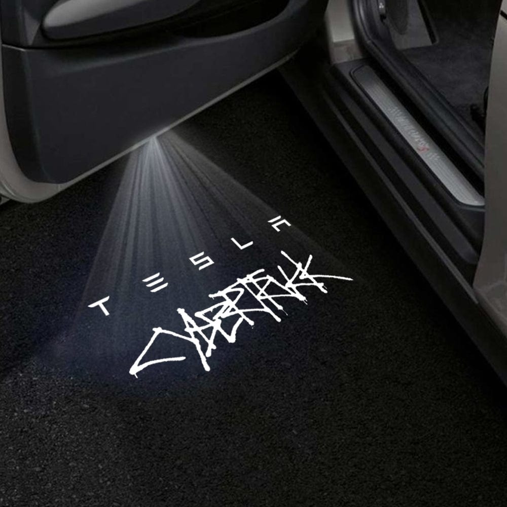 Premium LED Door Projector Puddle Lights TESLA Cybertruck 2024-2026