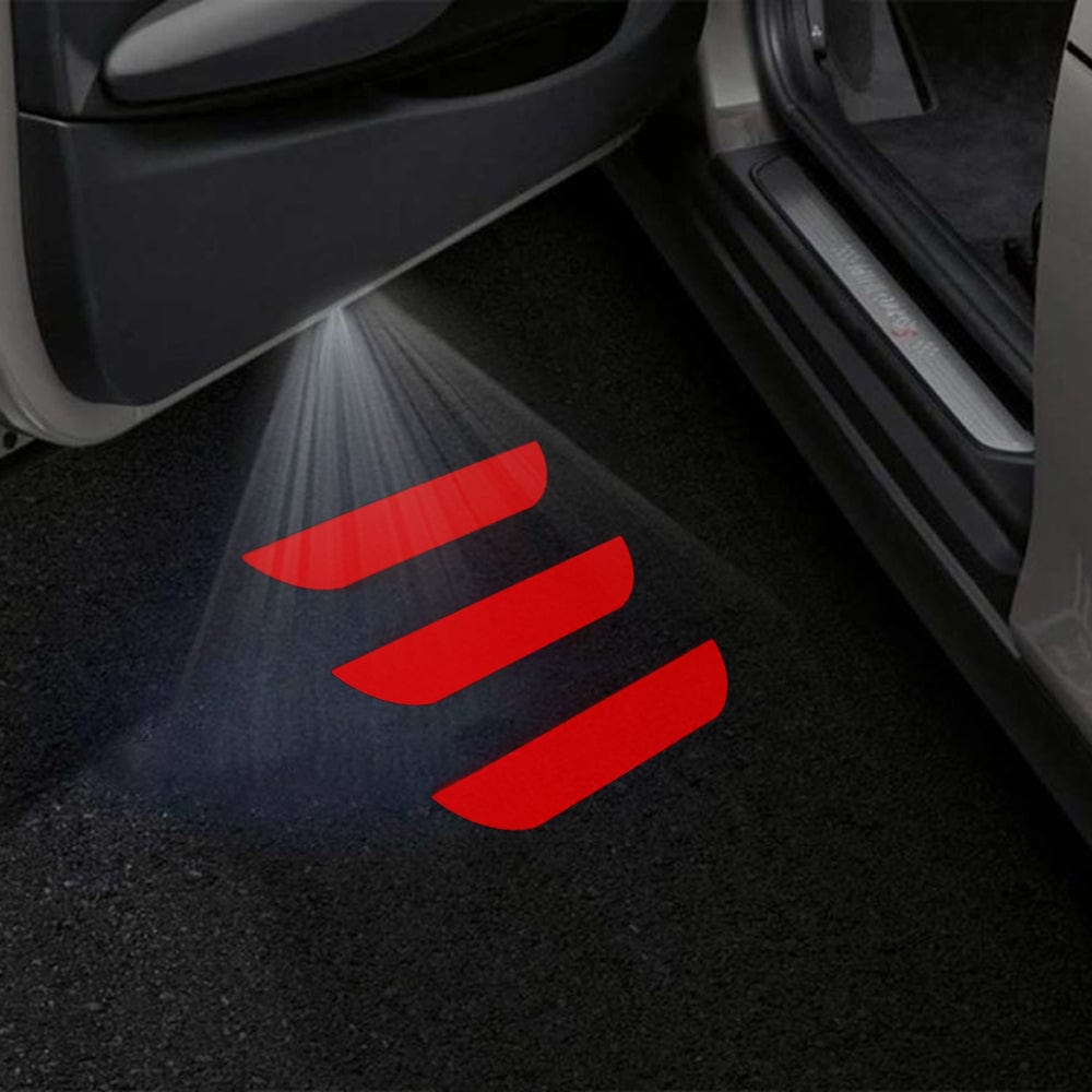 Tesla Model 3 Premium Door Puddle Lights Various Designs 2017–2023
