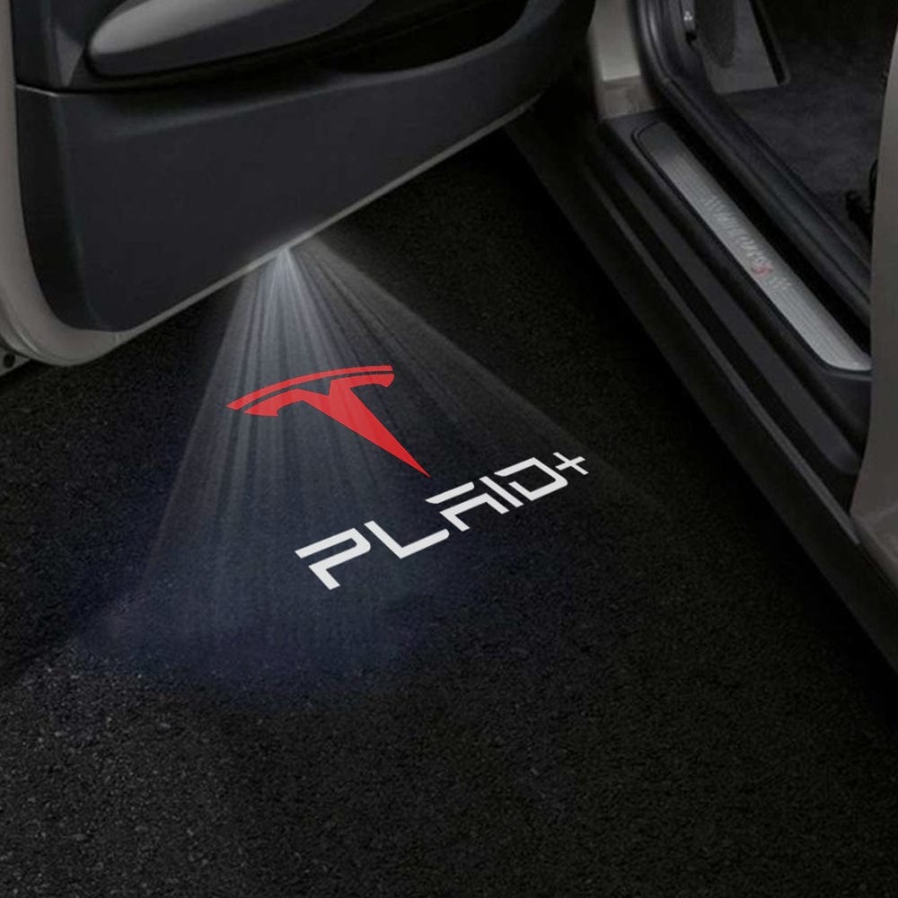 Tesla Model S Premium Door Puddle Lights Various Designs 2021-2026