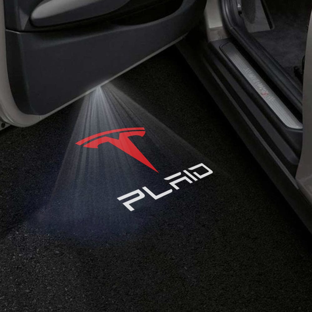 Tesla Model X Premium Door Puddle Lights Various Designs 2022-2026