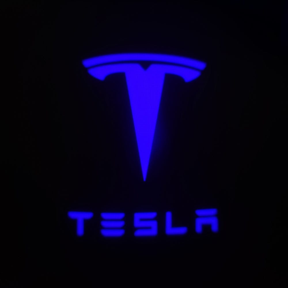 Tesla Model Y Juniper Premium Door Puddle Lights Various Designs 2025–2026