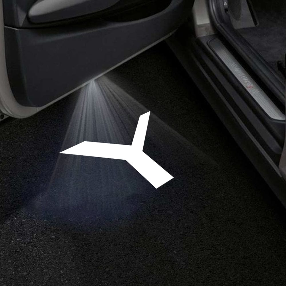 Tesla Model Y Juniper Premium Door Puddle Lights Various Designs 2025–2026