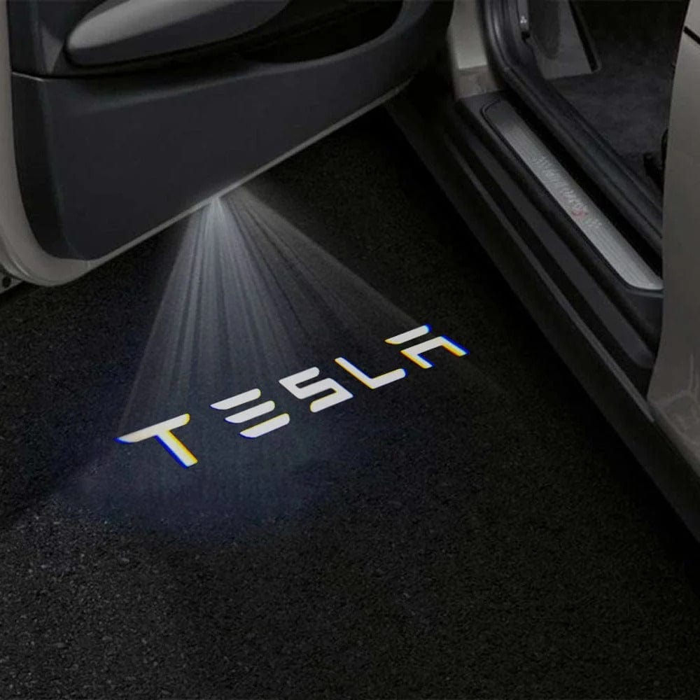 Tesla Model Y Juniper Premium Door Puddle Lights Various Designs 2025–2026