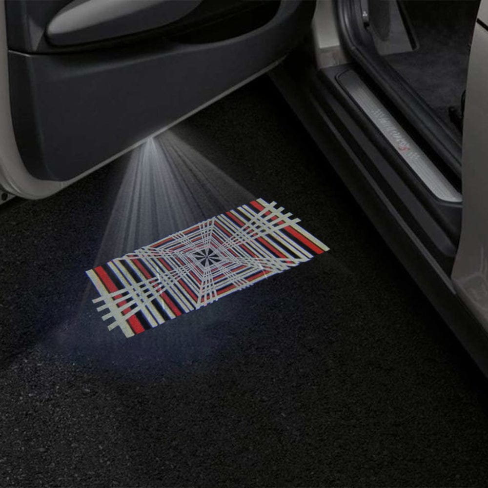 Tesla Model Y Premium Door Puddle Lights Various Designs 2020–2024