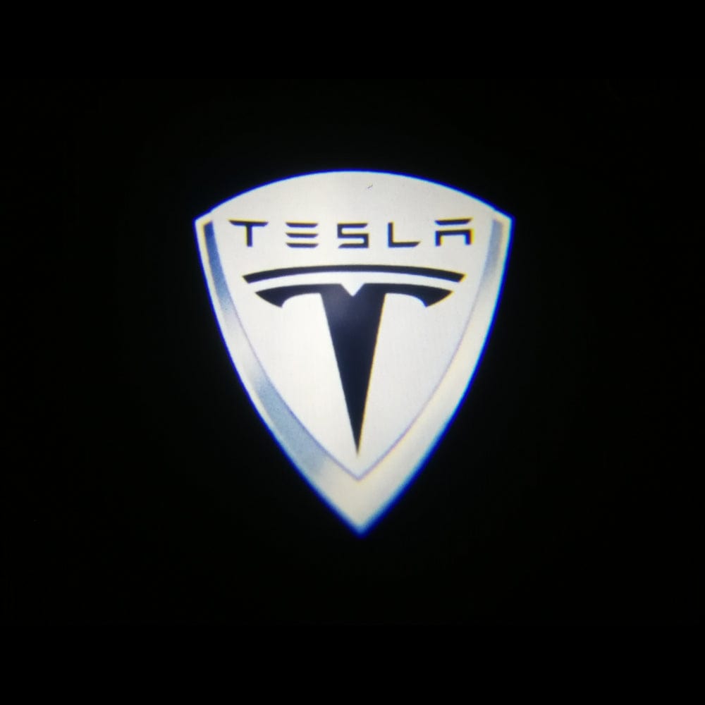 Tesla Model Y Premium Door Puddle Lights Various Designs 2020–2024
