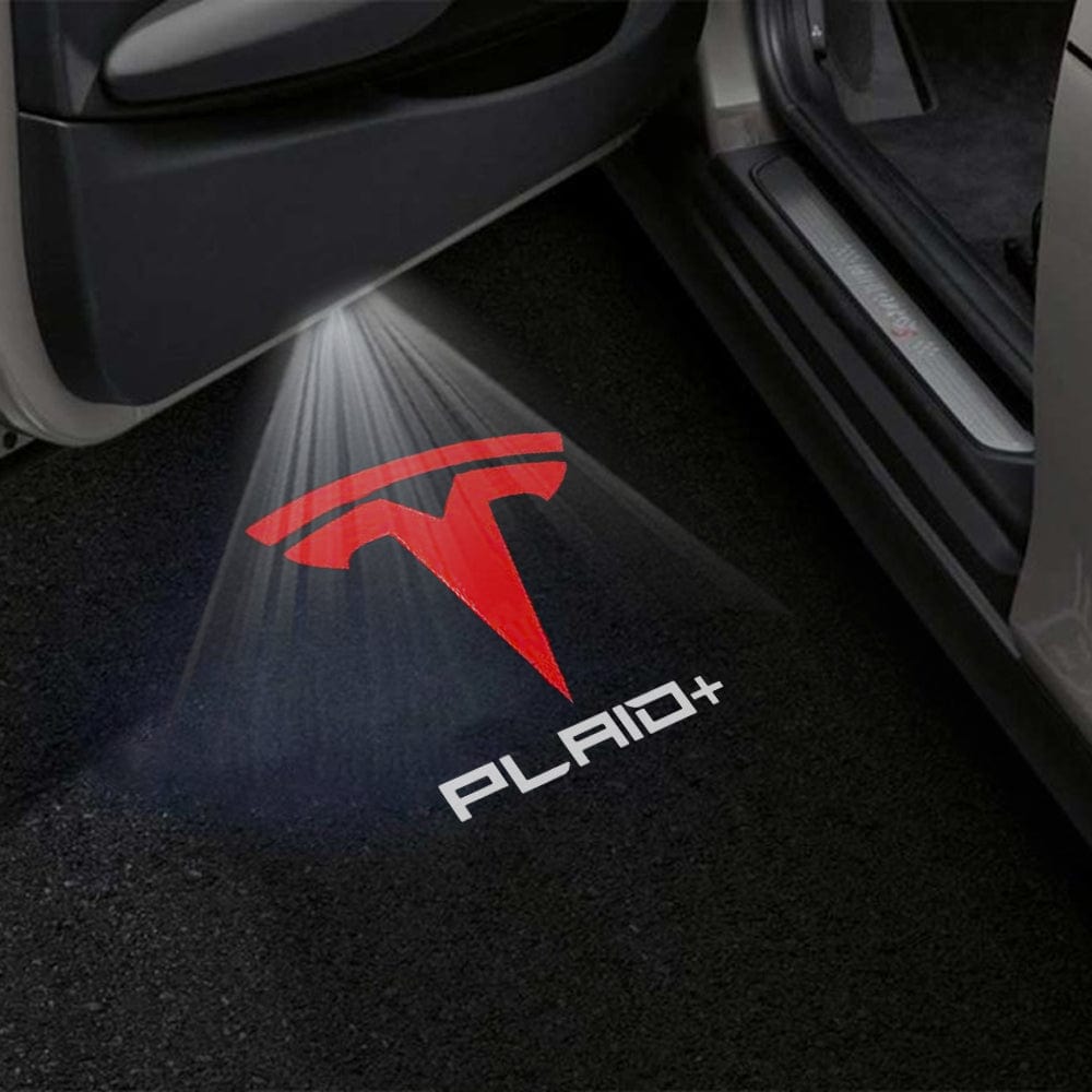 Tesla Model Y Premium Door Puddle Lights Various Designs 2020–2024