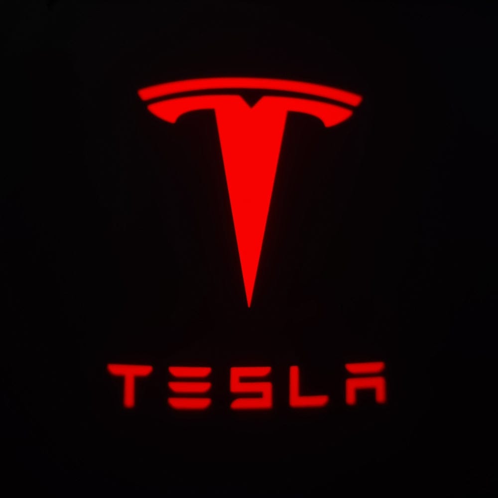Tesla Model 3 Highland Premium Door Puddle Lights Various Designs 2023–2026