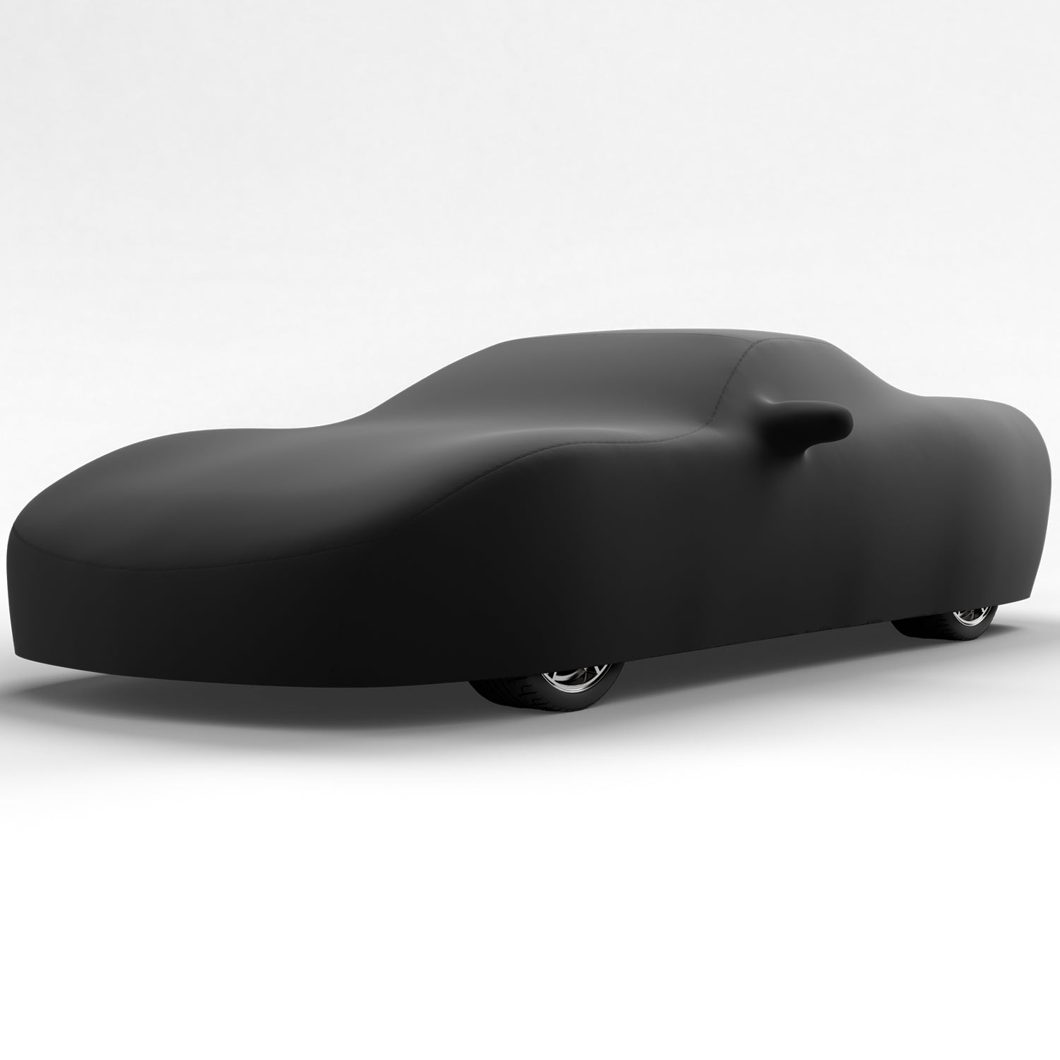 Black Satin BL - Black Car Cover for Chevrolet Corvette ZR1 2004 Coupe 2-Door
