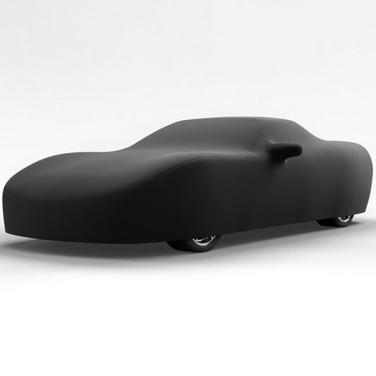 Black Satin BL - Black Car Cover for Chevrolet Corvette 1999 Coupe 2-Door