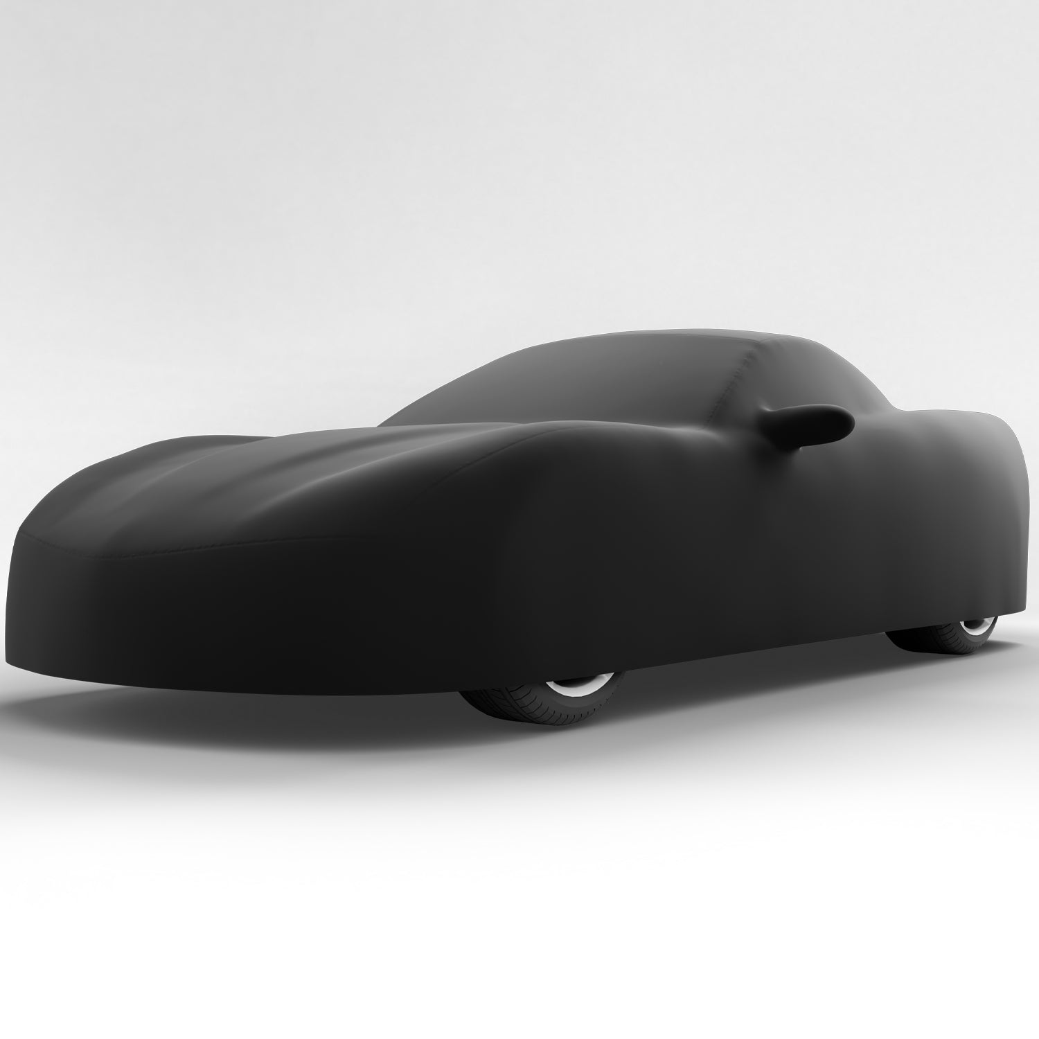 Black Satin BL - Black Car Cover for Chevrolet Corvette ZR1 2011 Convertible 2-Door