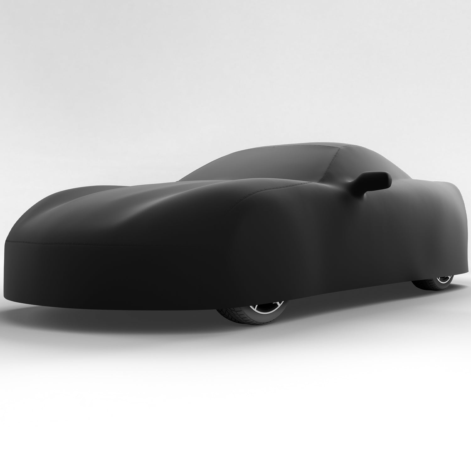 Black Satin BL - Black Car Cover for Chevrolet Corvette Grand Sport 2017 Convertible 2-Door