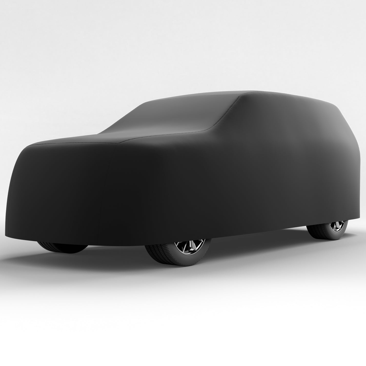 Black Satin BL - Black Car Cover for Chevrolet Traverse 2011 SUV 4-Door