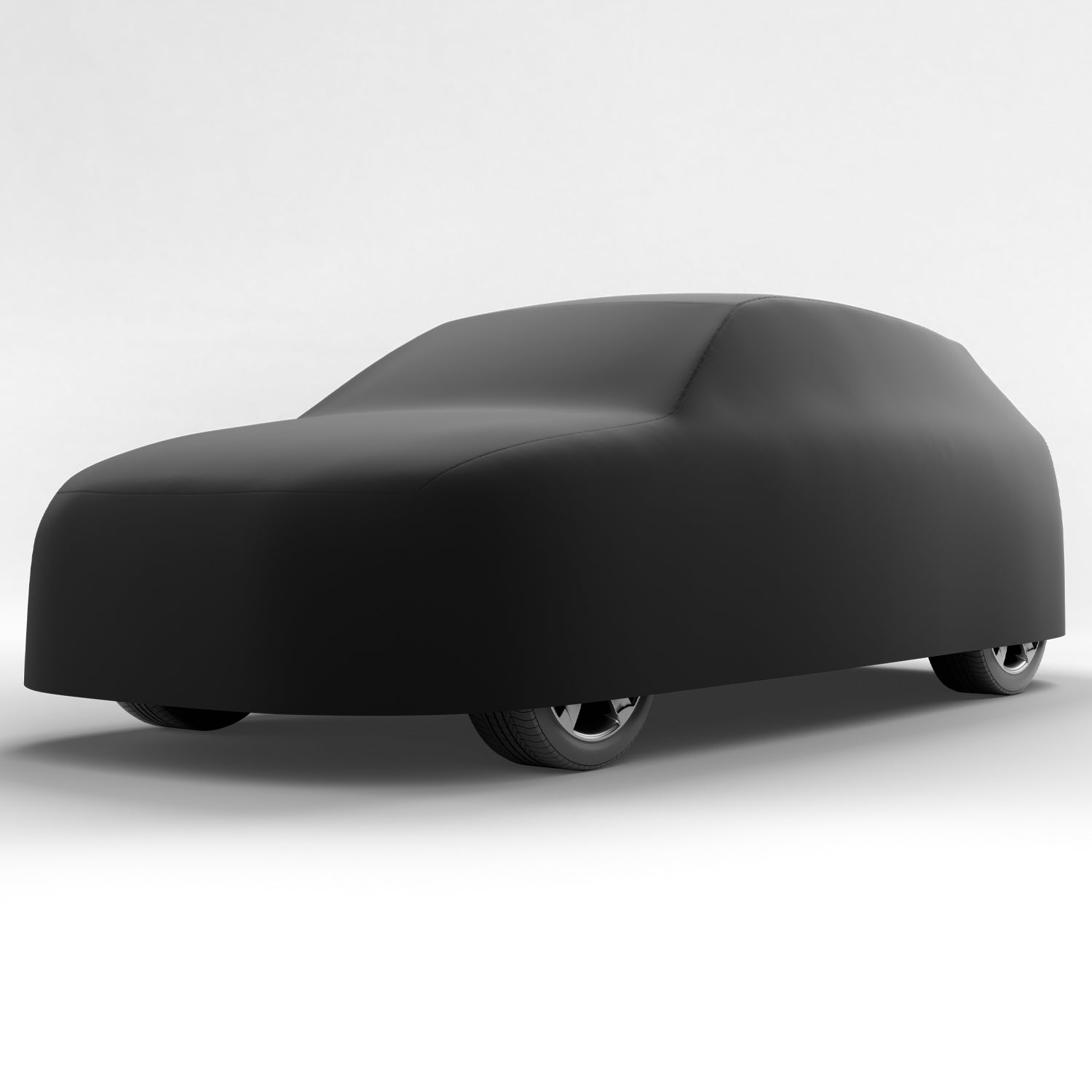 Black Satin BL - Black Car Cover for BMW 325xi 2004 Wagon 4-Door