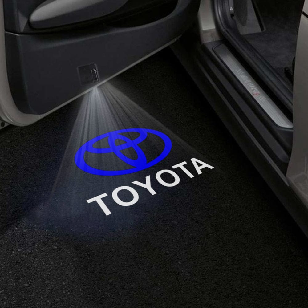 Toyota Alphard 1st/2nd Gen Door Stick On Puddle Lights Various Designs 2002-2015