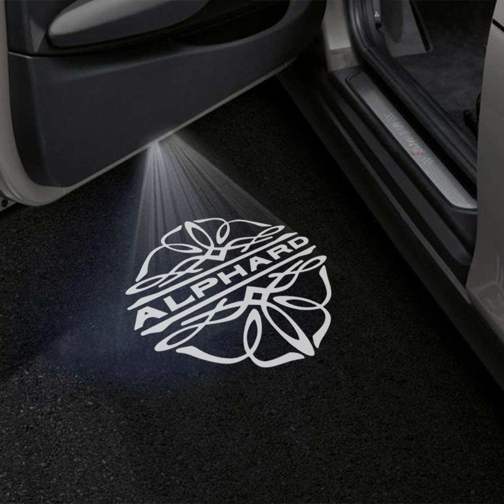 Toyota ALPHARD 3rd/4th Gen Premium Door Puddle Lights Various Designs 2015-2026