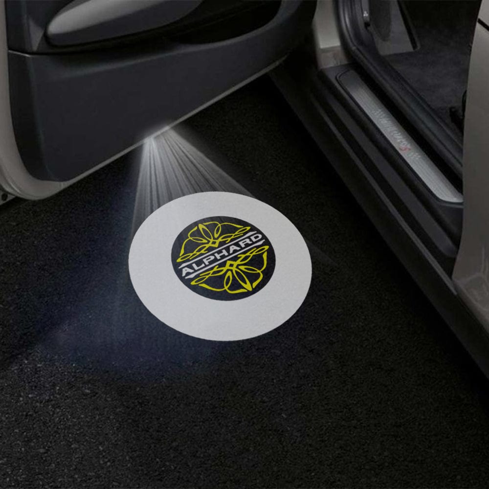 Toyota ALPHARD 3rd/4th Gen Premium Door Puddle Lights Various Designs 2015-2026
