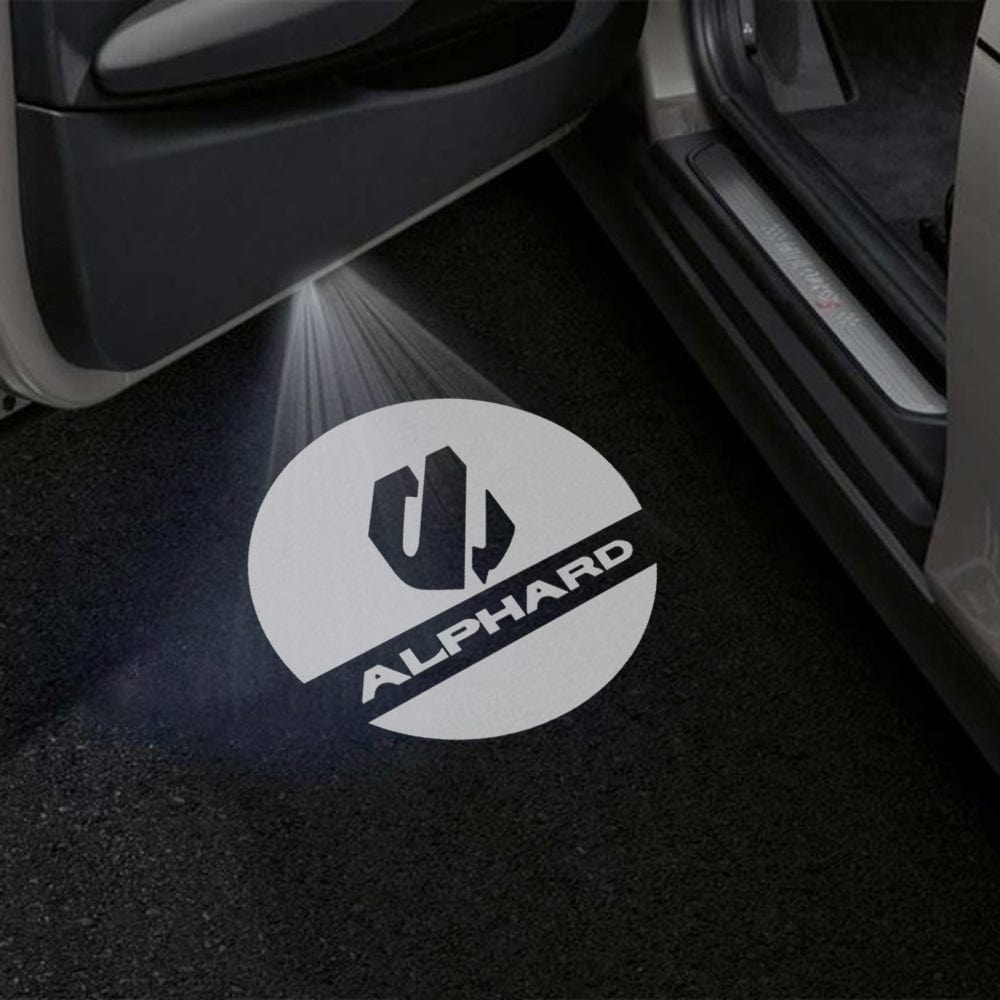 Toyota ALPHARD 3rd/4th Gen Premium Door Puddle Lights Various Designs 2015-2026