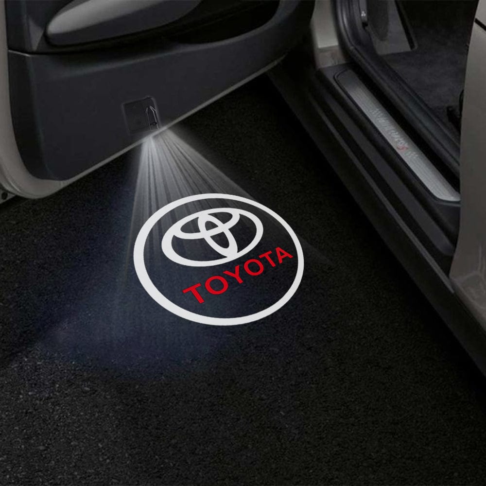 Toyota RAV4 Door Stick On Puddle Lights Various Designs - For Models Without OEM Lighting 2000-2005