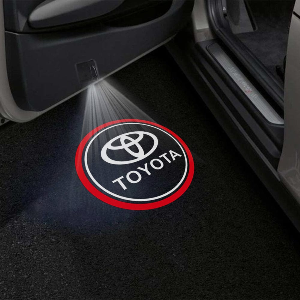 Toyota RAV4 Door Stick On Puddle Lights Various Designs - For Models Without OEM Lighting 2000-2005