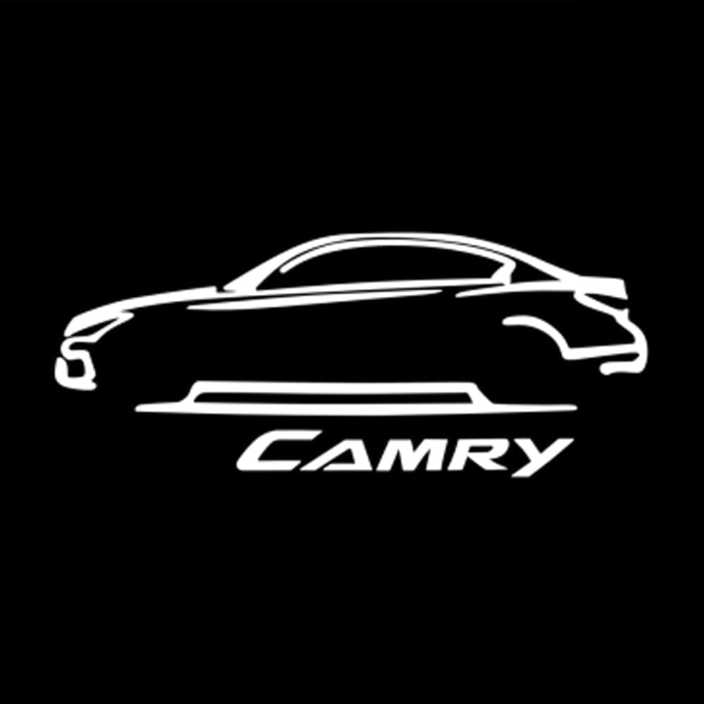 Toyota Camry 5th Gen XV30 Door Stick On Puddle Lights Various Designs 2002-2006