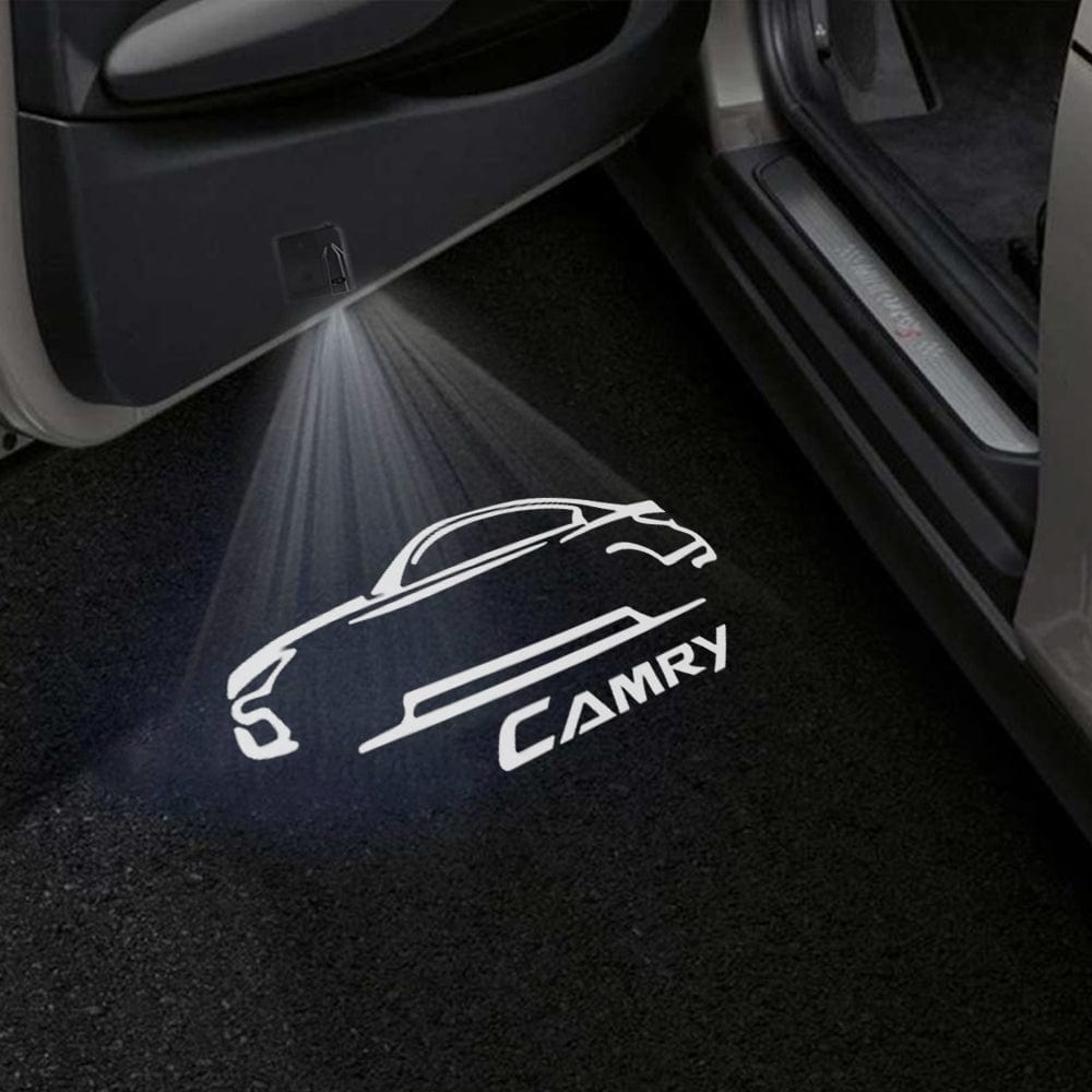 Toyota Camry 5th Gen XV30 Door Stick On Puddle Lights Various Designs 2002-2006