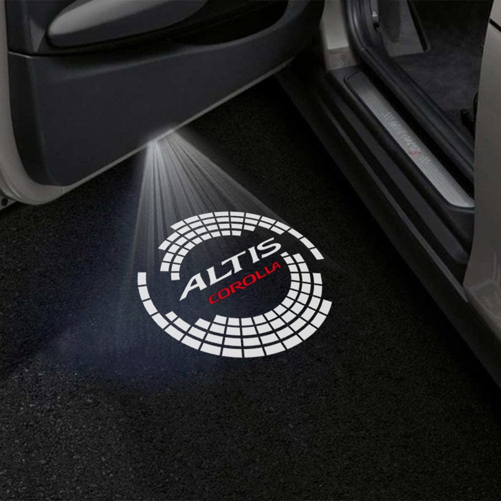 Toyota Corolla 10th/11th/12th Gen Premium Door Puddle Lights Various Designs 2006-2026