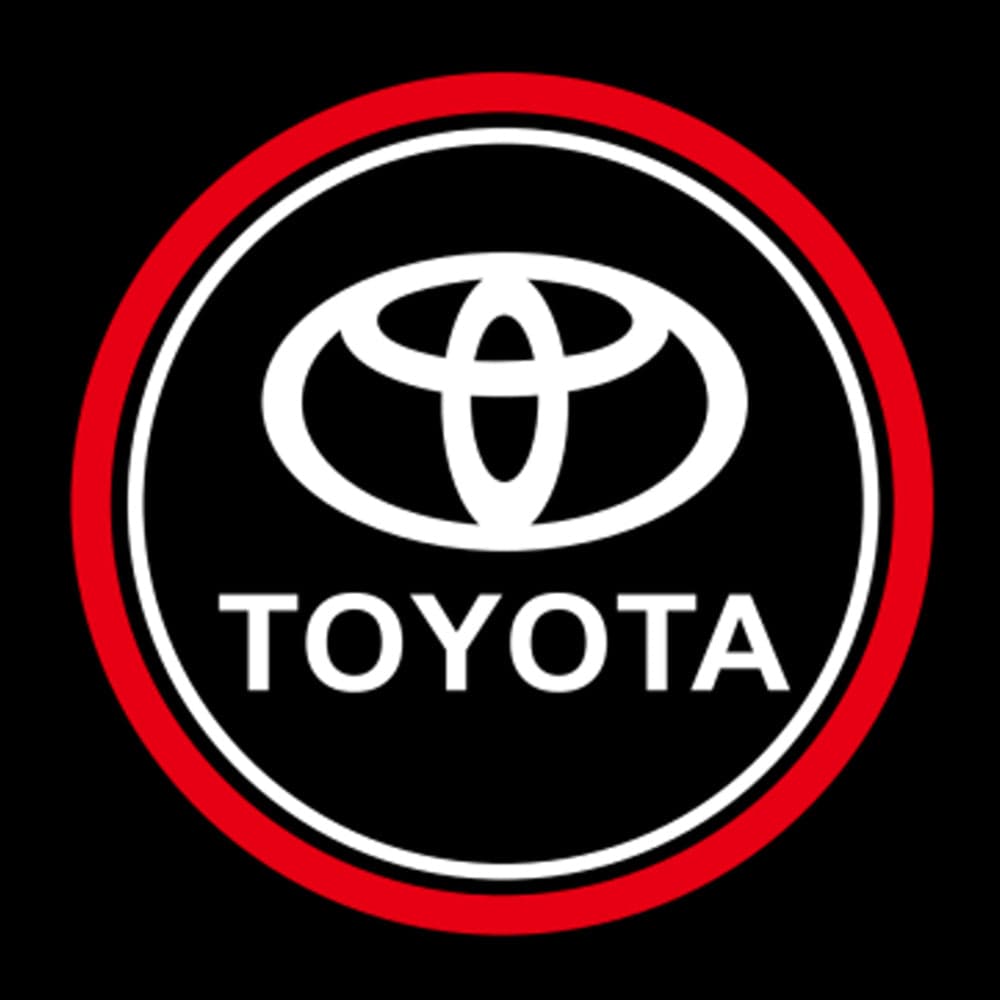 Toyota Corolla 10th/11th/12th Gen Premium Door Puddle Lights Various Designs 2006-2026