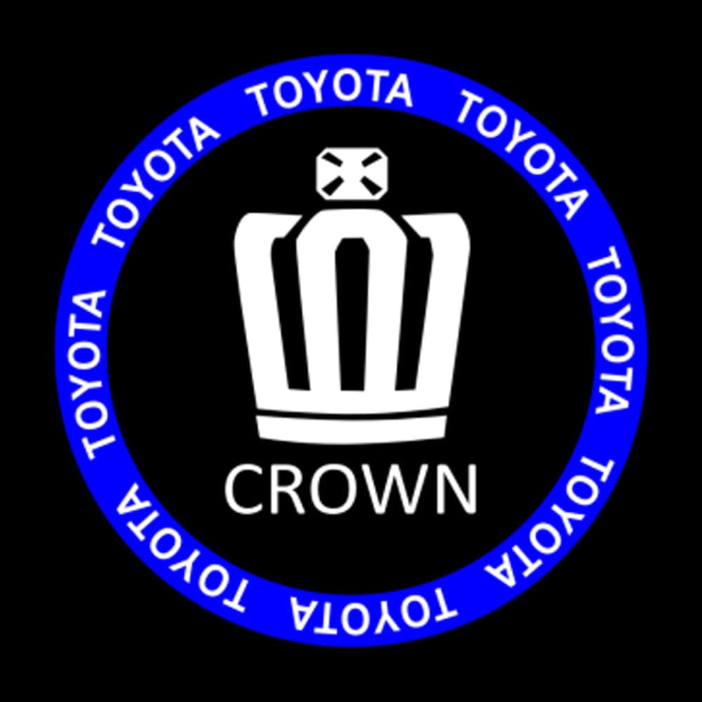 Toyota Crown 15th/16th Gen Premium Door Puddle Lights Various Designs 2018–2026