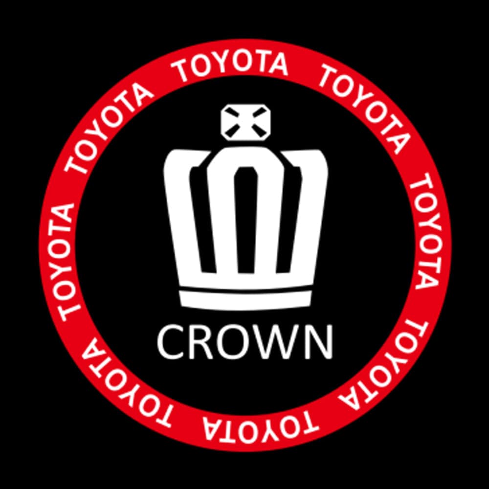 Toyota Crown 12th/13th/14th Gen Premium Door Puddle Lights Various Designs 2003–2017