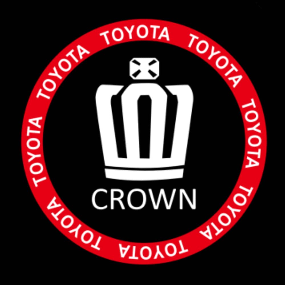 Toyota Crown 15th/16th Gen Premium Door Puddle Lights Various Designs 2018–2026