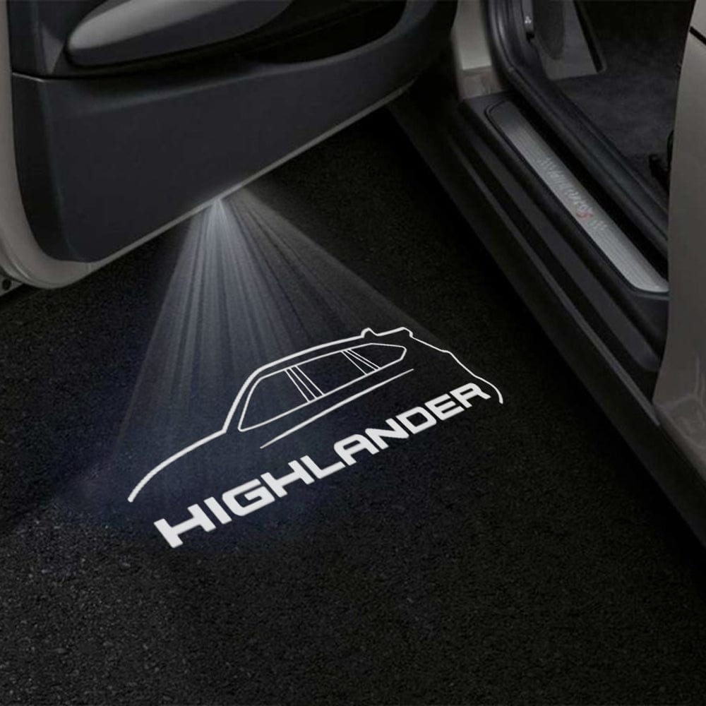 Toyota Grand Highlander Premium Door Puddle Lights Various Designs 2024-2026