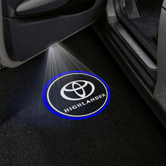 Toyota Grand Highlander Premium Door Puddle Lights Various Designs 2024-2026