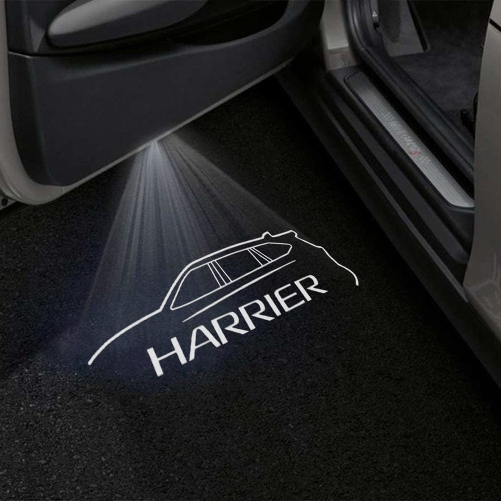 Toyota Harrier 3rd/4th Gen Premium Door Puddle Lights Various Designs 2014-2026